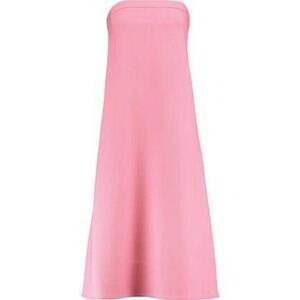 Victoria Victoria Beckham Pink Strapless Dress